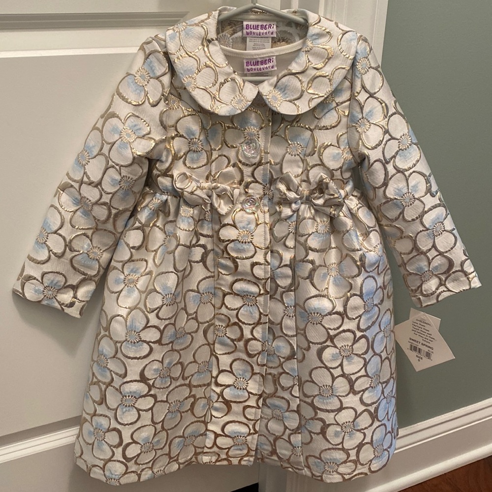 Blueberries boulevard 2 piece dress NWT